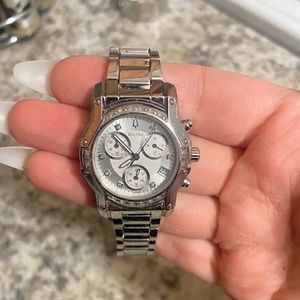 Women’s diamond bulova watch